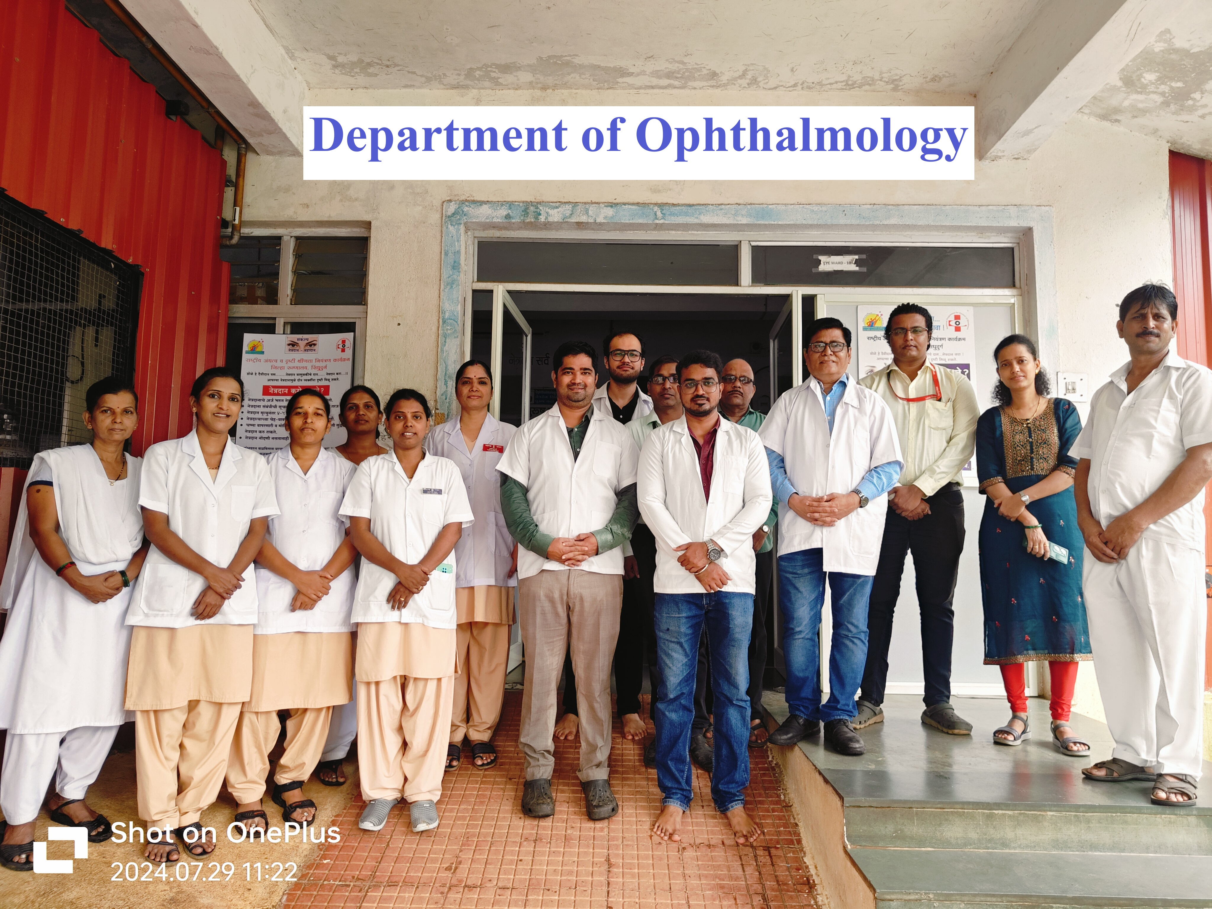 Department of Opthalmology 